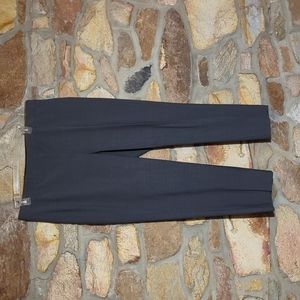 Talbots gray wool blend trousers